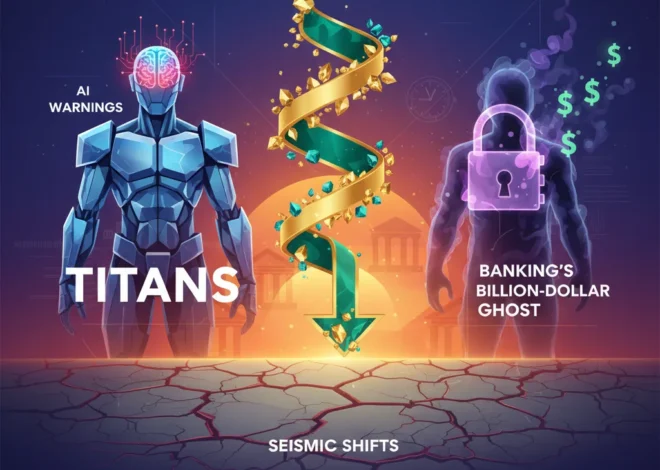 Titans, Trends, and Troubles: AI Warnings, Luxury Resets, and Banking’s Billion-Dollar Ghost