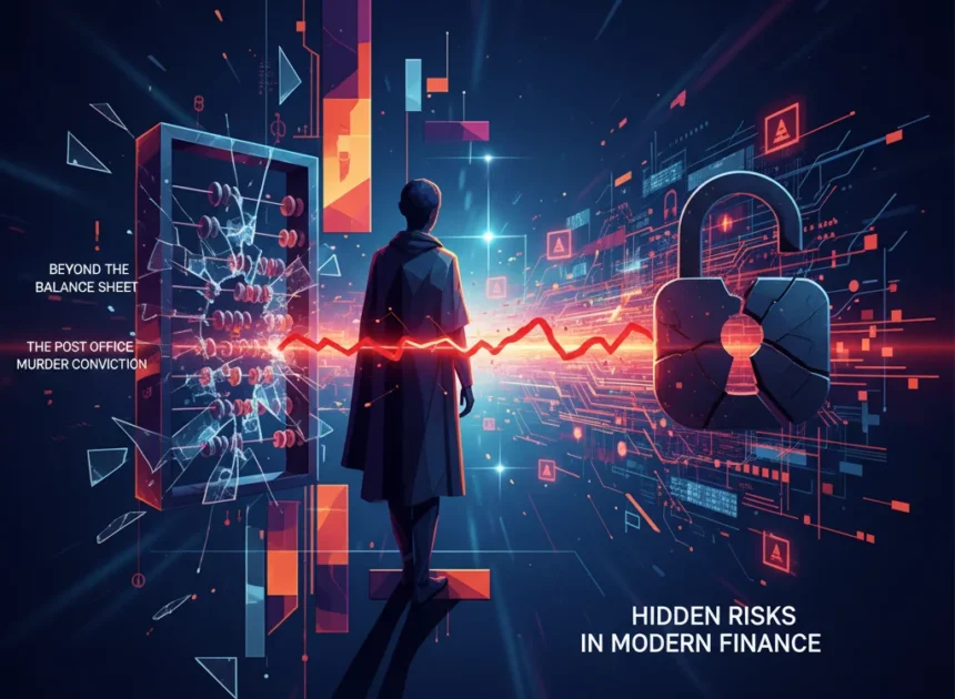 Beyond the Balance Sheet: The Post Office Scandal, a Murder Conviction, and the Hidden Risks in Modern Finance