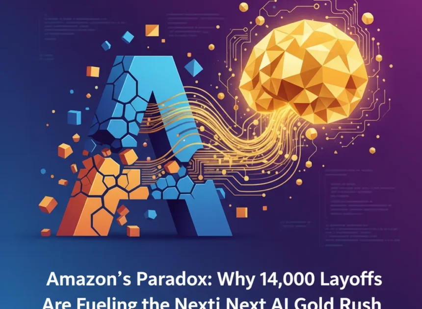 Amazon’s Paradox: Why 14,000 Layoffs Are Fueling the Next AI Gold Rush