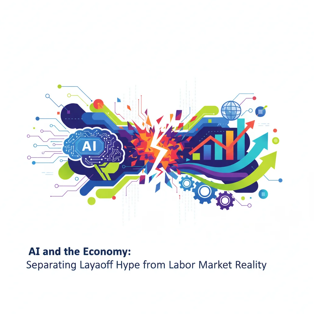 AI and the Economy: Separating Layoff Hype from Labor Market Reality