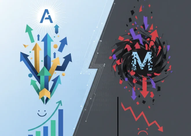 The Great Tech Divergence: Why Wall Street Cheered Alphabet and Punished Meta