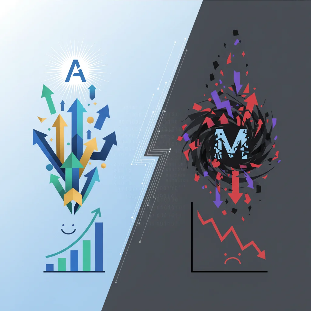 The Great Tech Divergence: Why Wall Street Cheered Alphabet and Punished Meta
