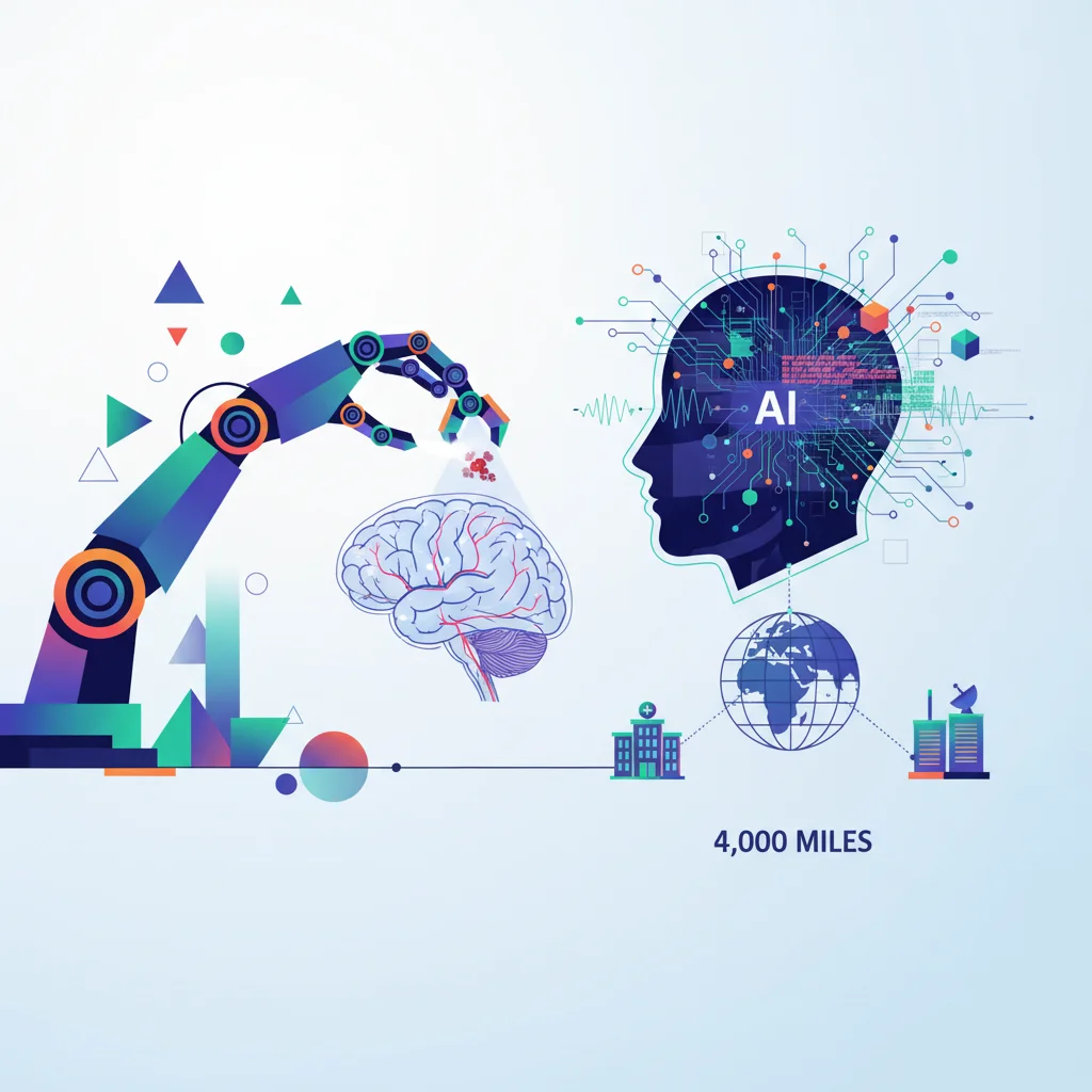 The Robot Surgeon Will See You Now: How AI and Automation Are Revolutionizing Stroke Care from 4,000 Miles Away