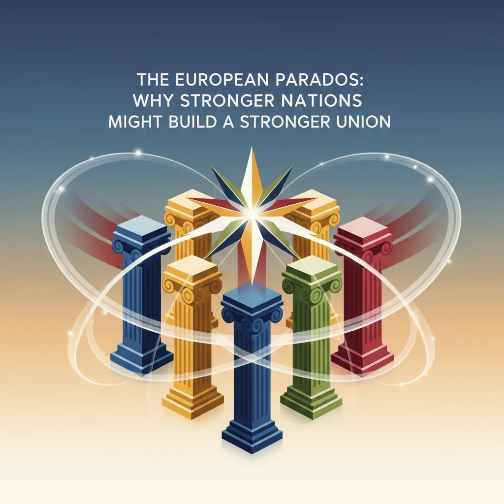 The European Paradox: Why Stronger Nations Might Build a Stronger Union