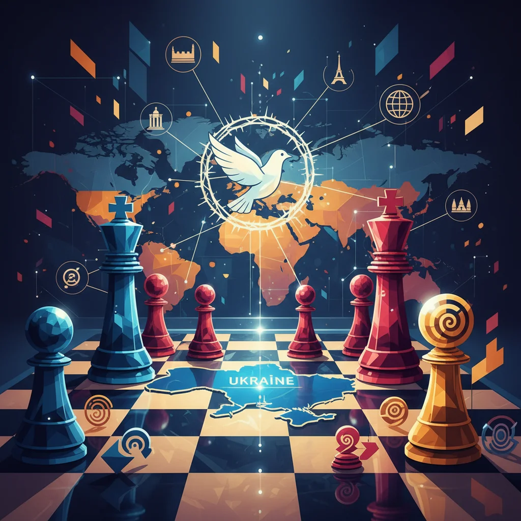 The High-Stakes Chess Game: Decoding the Global Scramble for a Ukraine Peace Deal