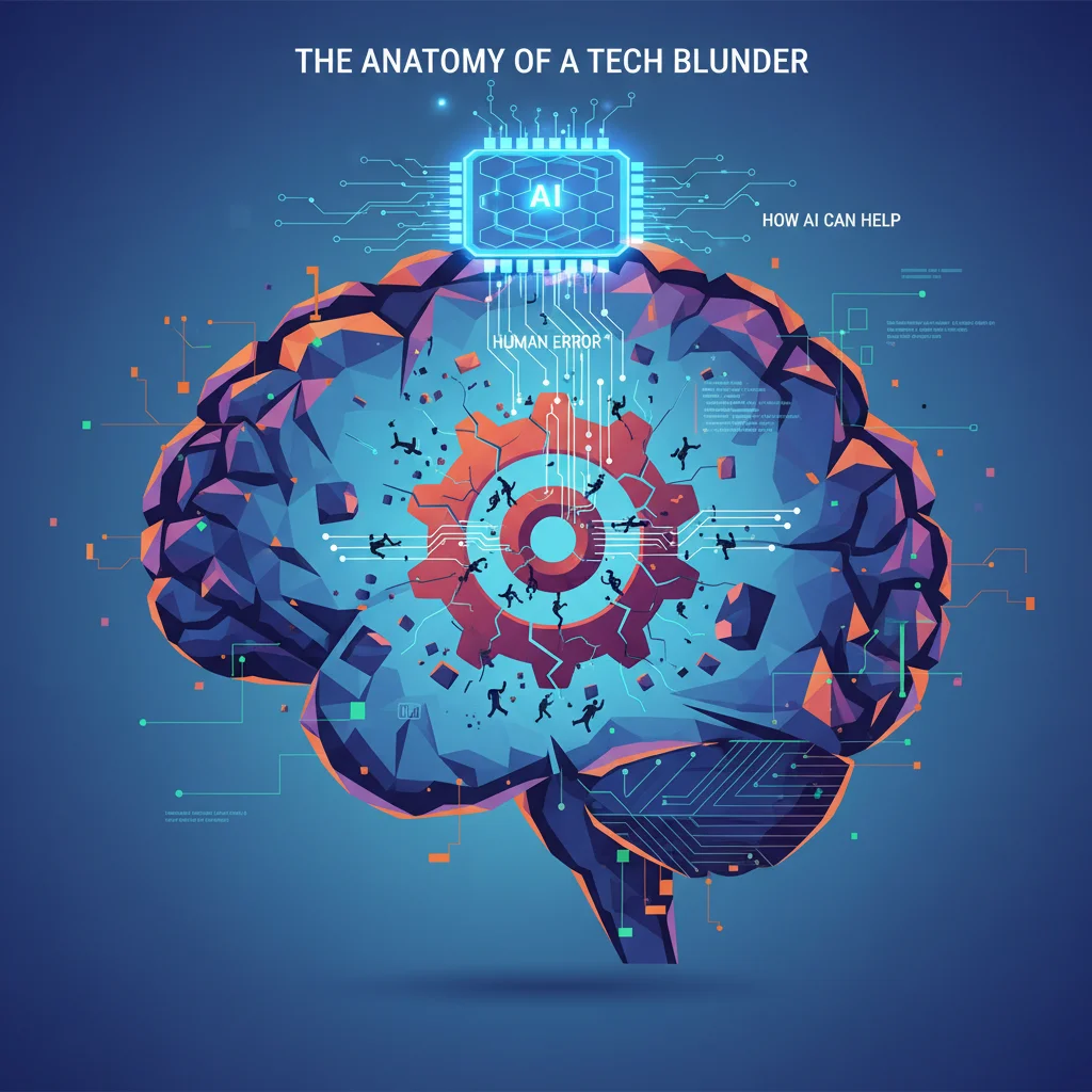 The Anatomy of a Tech Blunder: Why Human Error is Your Biggest Threat (And How AI Can Help)