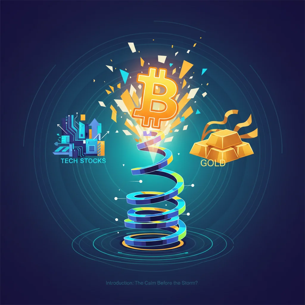 The Coiled Spring: Why Bitcoin Could Outshine Tech Stocks and Gold in the Next Market Rally