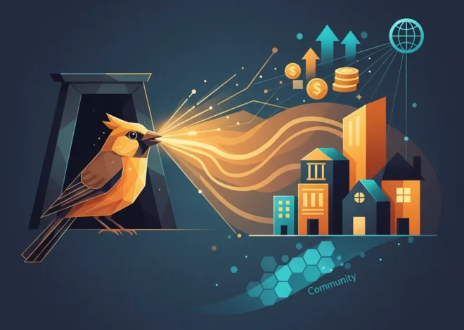 The Canary in the Coal Mine: What Community Warm Hubs Signal to Investors and the Global Economy