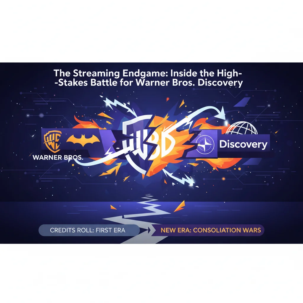 The Streaming Endgame: Inside the High-Stakes Battle for Warner Bros. Discovery