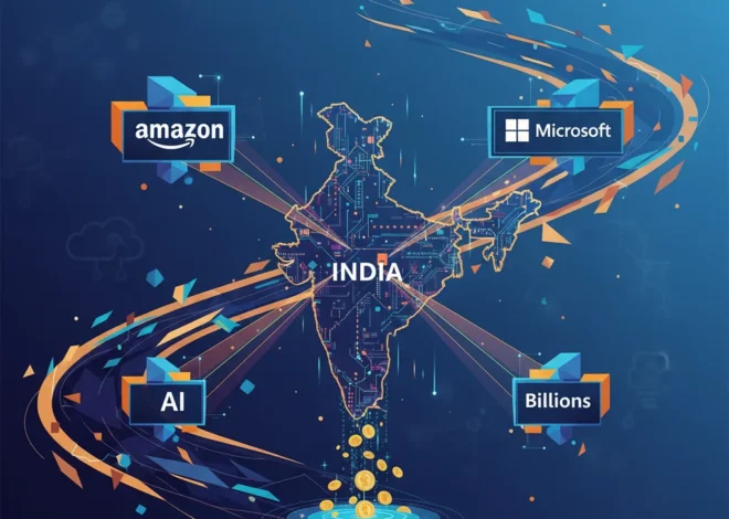 The New Digital Silk Road: Why Amazon and Microsoft Are Pouring Billions into India’s AI Future