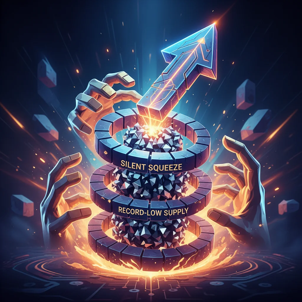 Ethereum’s Silent Squeeze: Why Record-Low Supply and Institutional Hunger Are Signaling a Major Breakout