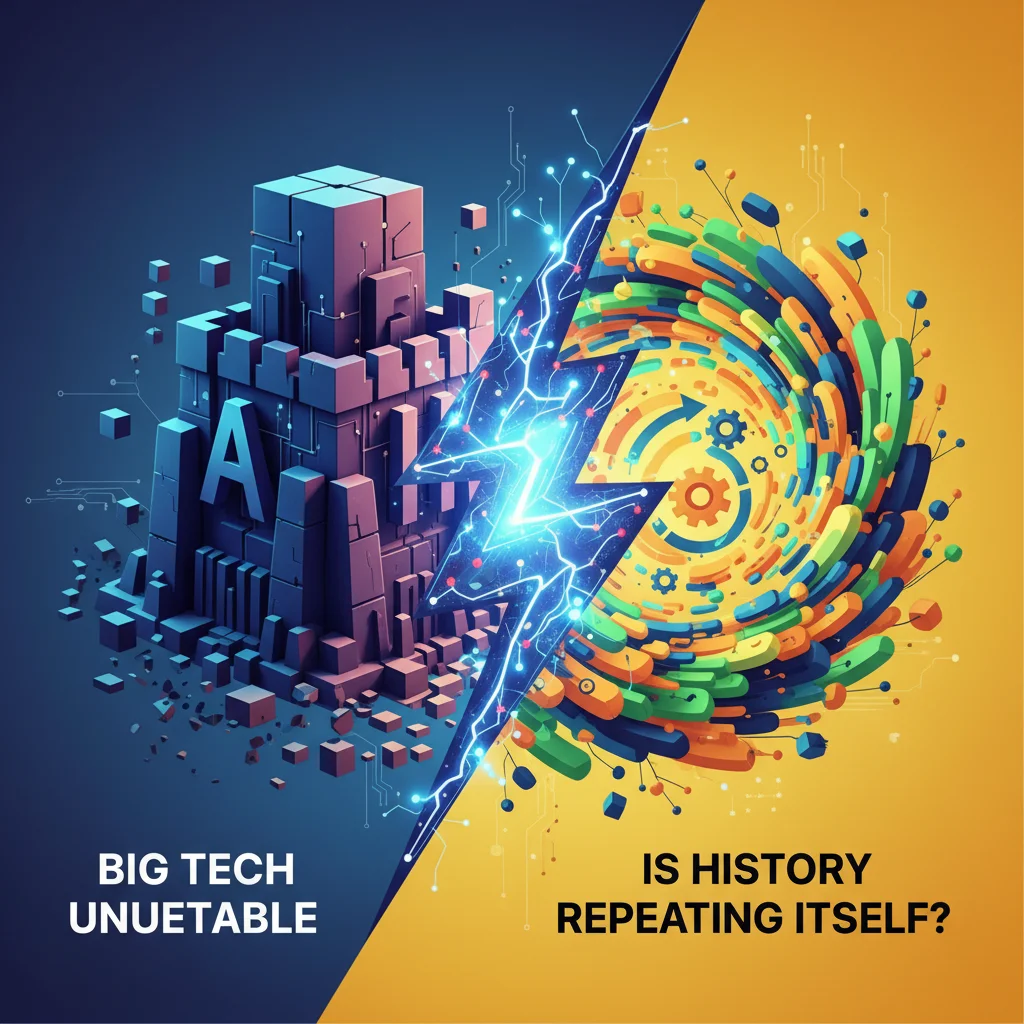 The Great AI Debate: Is Big Tech Unbeatable or Is History Repeating Itself?