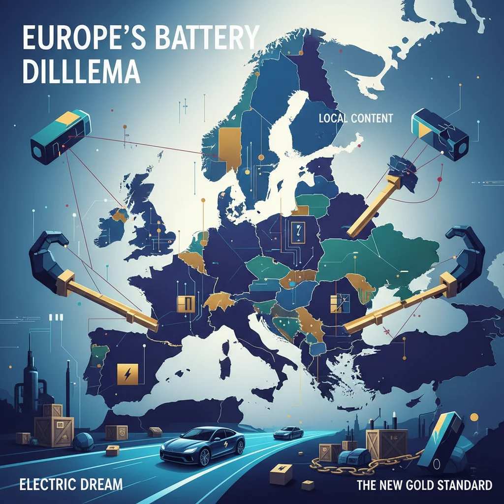 Europe’s Trillion-Dollar Battery Dilemma: Why Local Content is the New Gold Standard