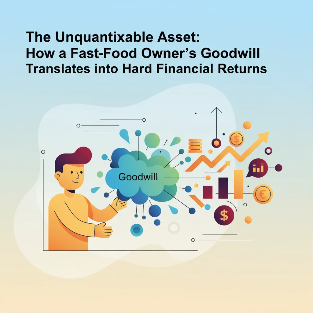 The Unquantifiable Asset: How a Fast-Food Owner’s Goodwill Translates into Hard Financial Returns