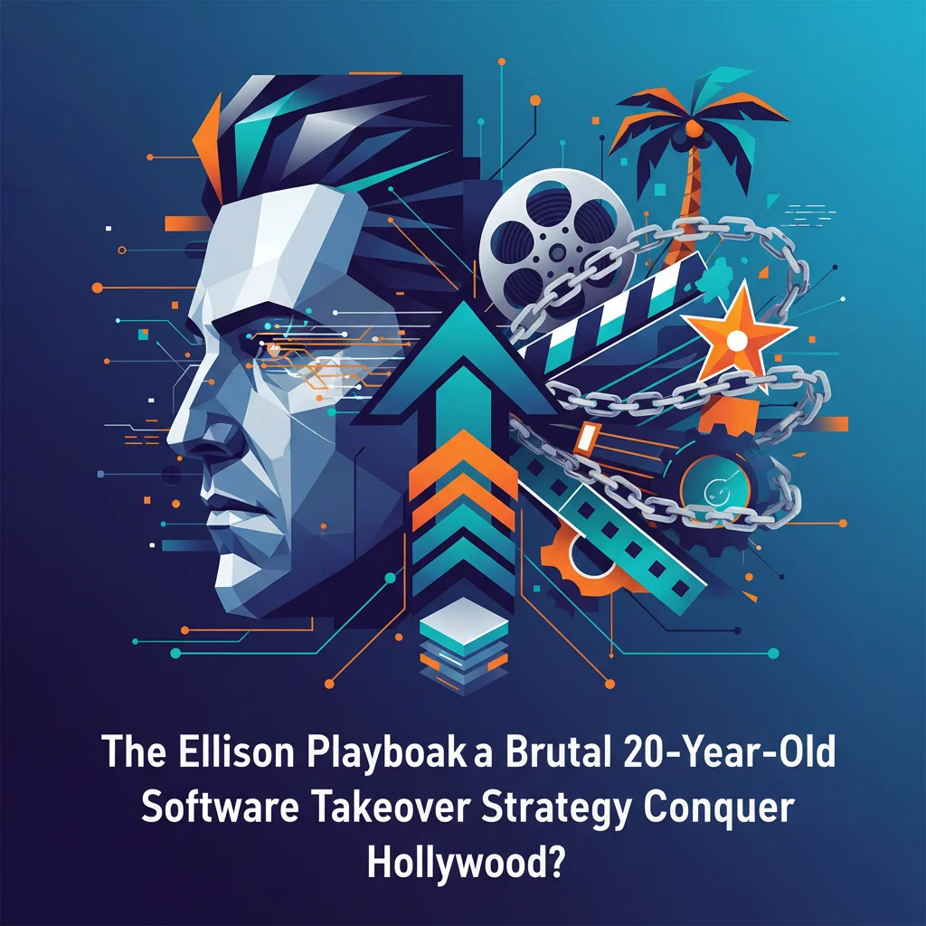 The Ellison Playbook: Can a Brutal 20-Year-Old Software Takeover Strategy Conquer Hollywood?