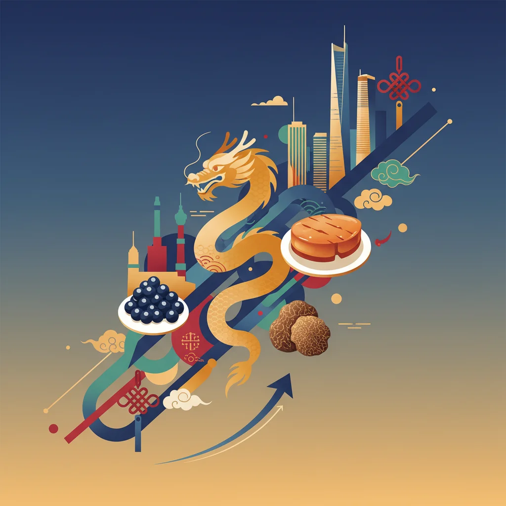 The New Silk Road: How China is Dominating the Global Luxury Food Market
