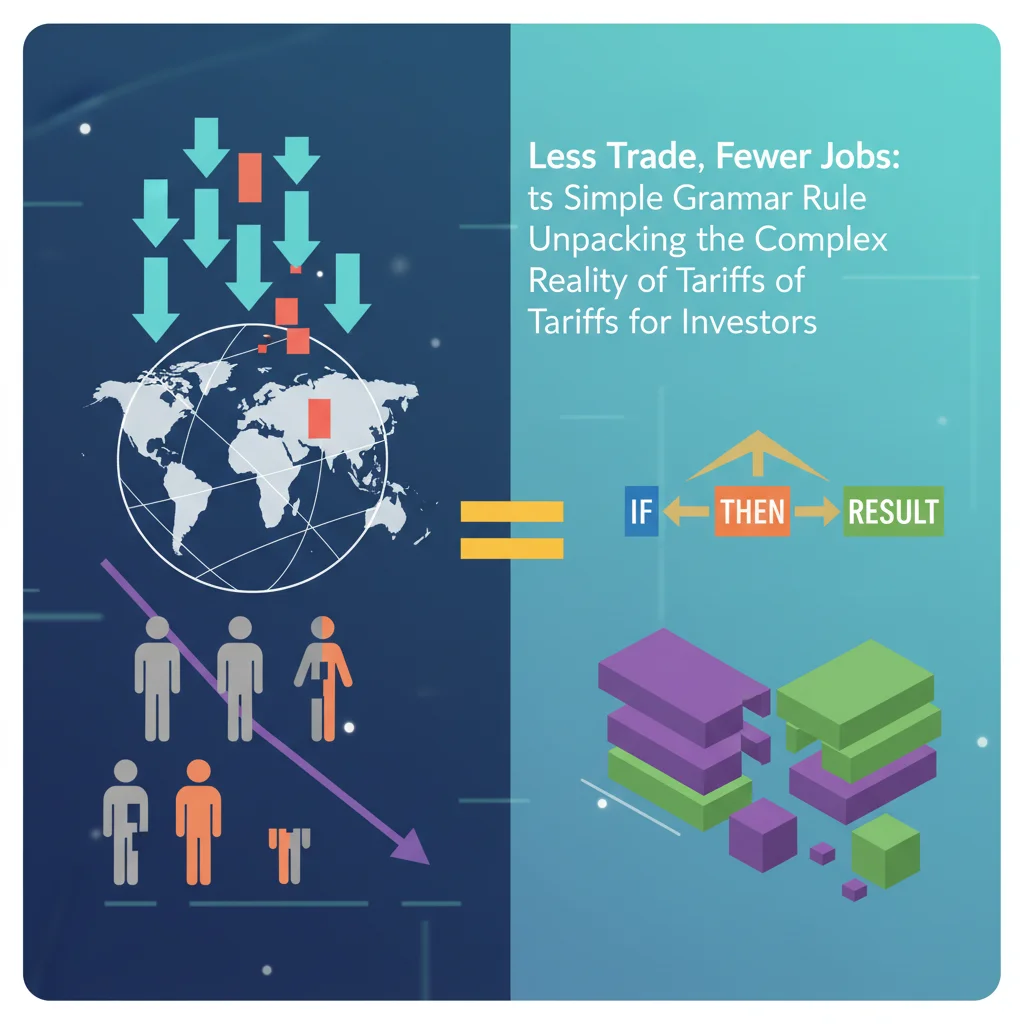 Less Trade, Fewer Jobs: The Simple Grammar Rule Unpacking the Complex Reality of Tariffs for Investors