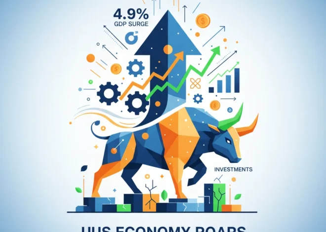 US Economy Roars: Unpacking the 4.9% GDP Surge and What It Means for Your Investments