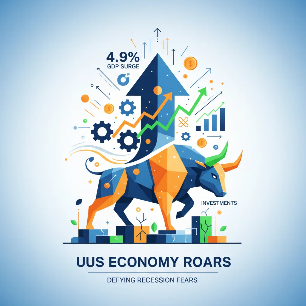 US Economy Roars: Unpacking the 4.9% GDP Surge and What It Means for Your Investments