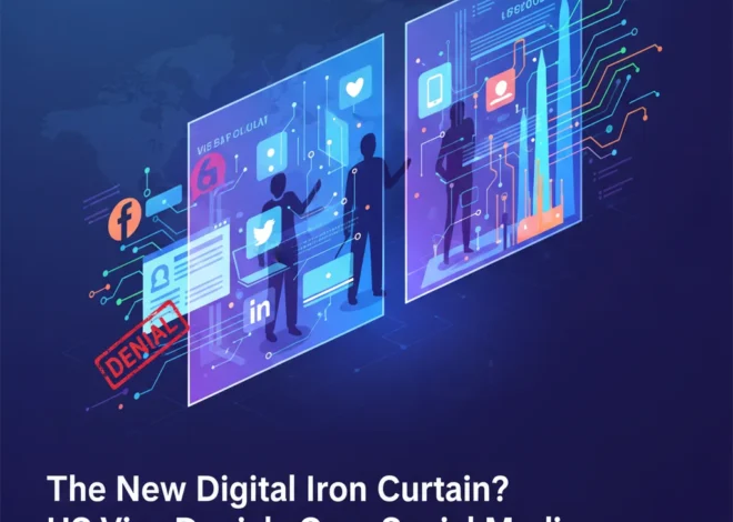 The New Digital Iron Curtain? US Visa Denials Over Social Media Spark Tech Outcry