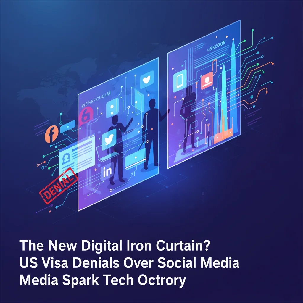 The New Digital Iron Curtain? US Visa Denials Over Social Media Spark Tech Outcry