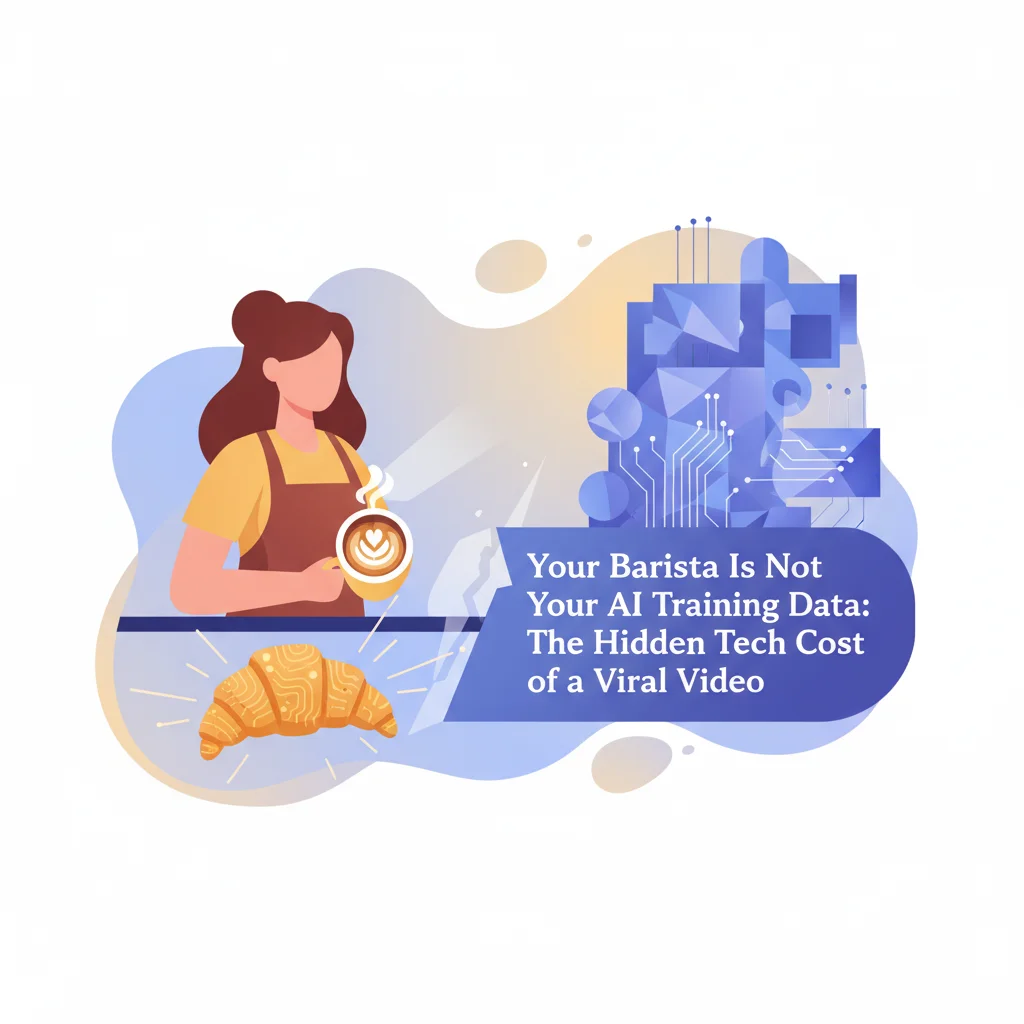 Your Barista Is Not Your AI Training Data: The Hidden Tech Cost of a Viral Video