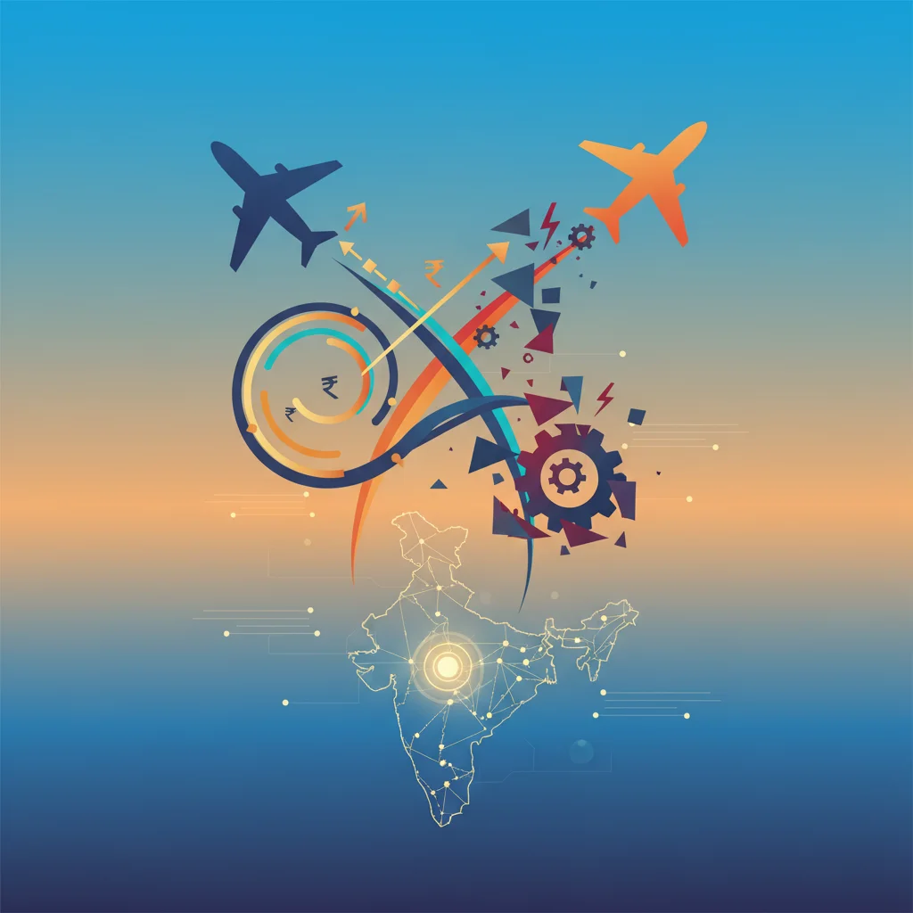 India’s Aviation Duopoly: A High-Flying Investment or a Turbulent Ride to Ruin?