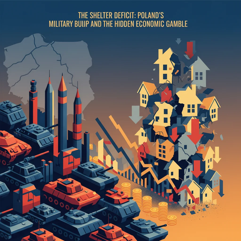 The Shelter Deficit: Poland’s Military Buildup and the Hidden Economic Gamble