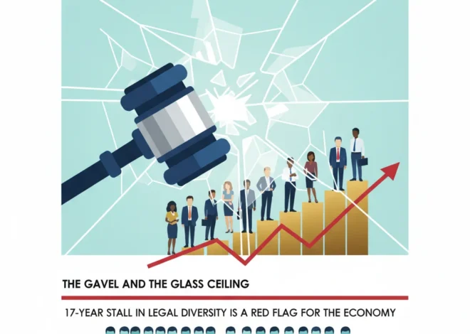 The Gavel and the Glass Ceiling: Why a 17-Year Stall in Legal Diversity is a Red Flag for the Economy