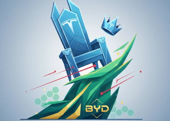 The EV Throne Has a New Contender: How BYD’s Master Plan is Dethroning Tesla