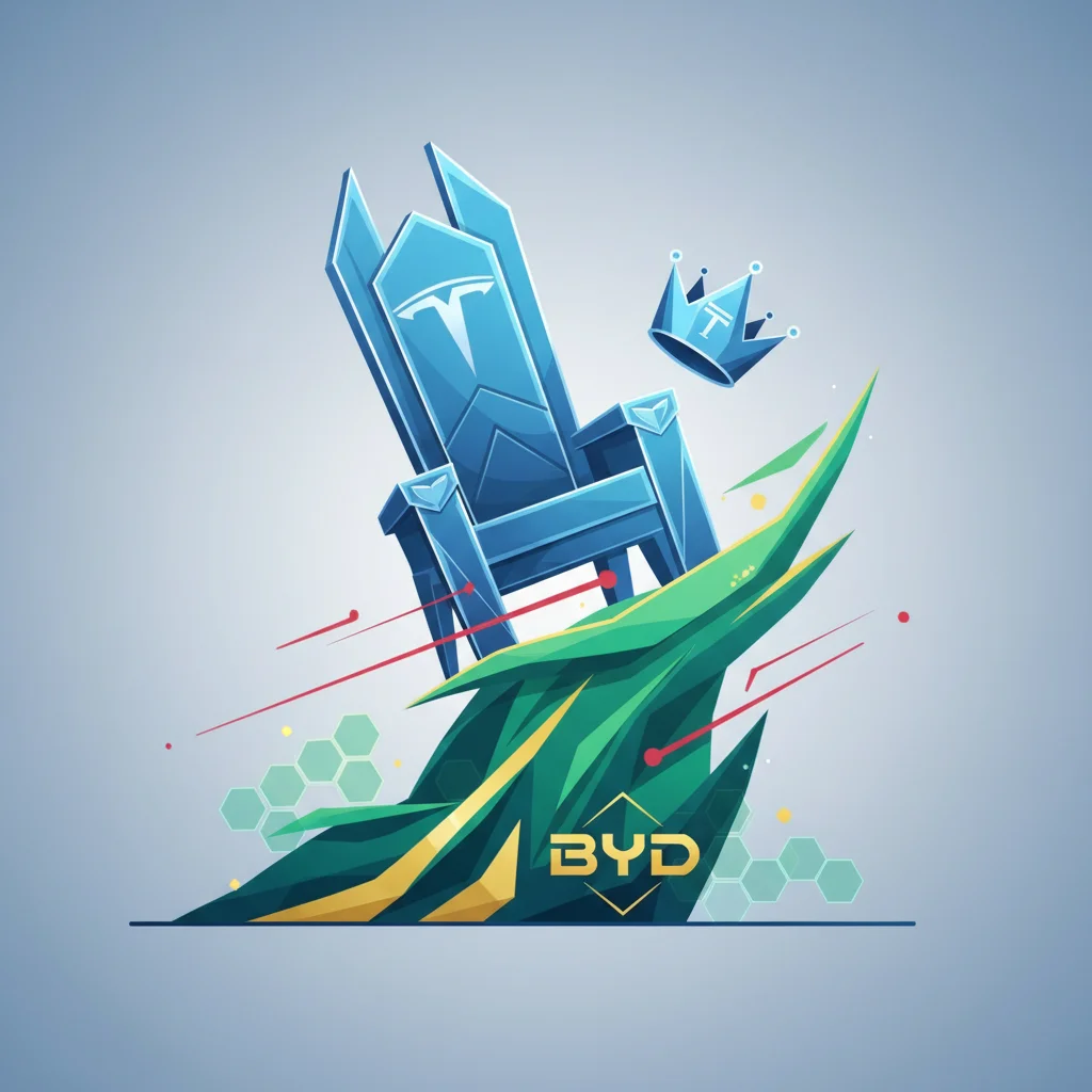 The EV Throne Has a New Contender: How BYD’s Master Plan is Dethroning Tesla