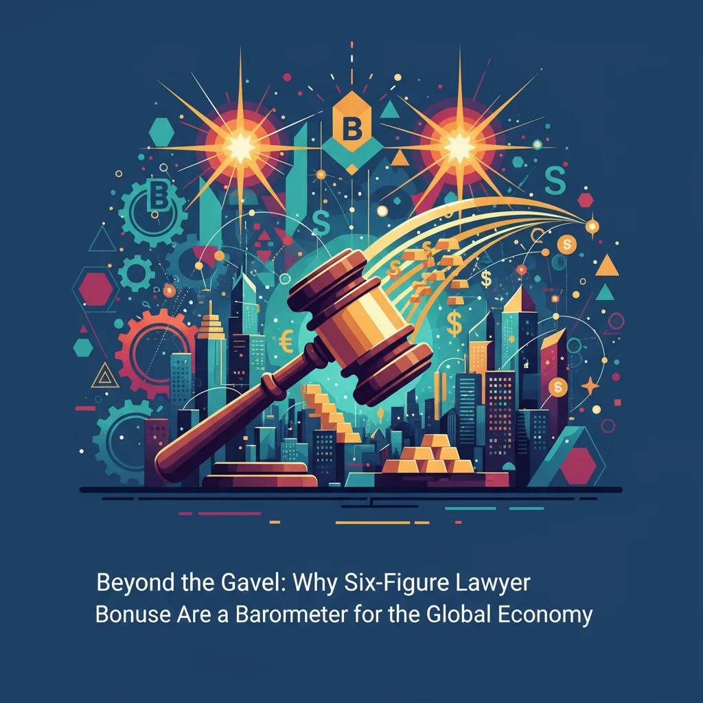 Beyond the Gavel: Why Six-Figure Lawyer Bonuses Are a Barometer for the Global Economy