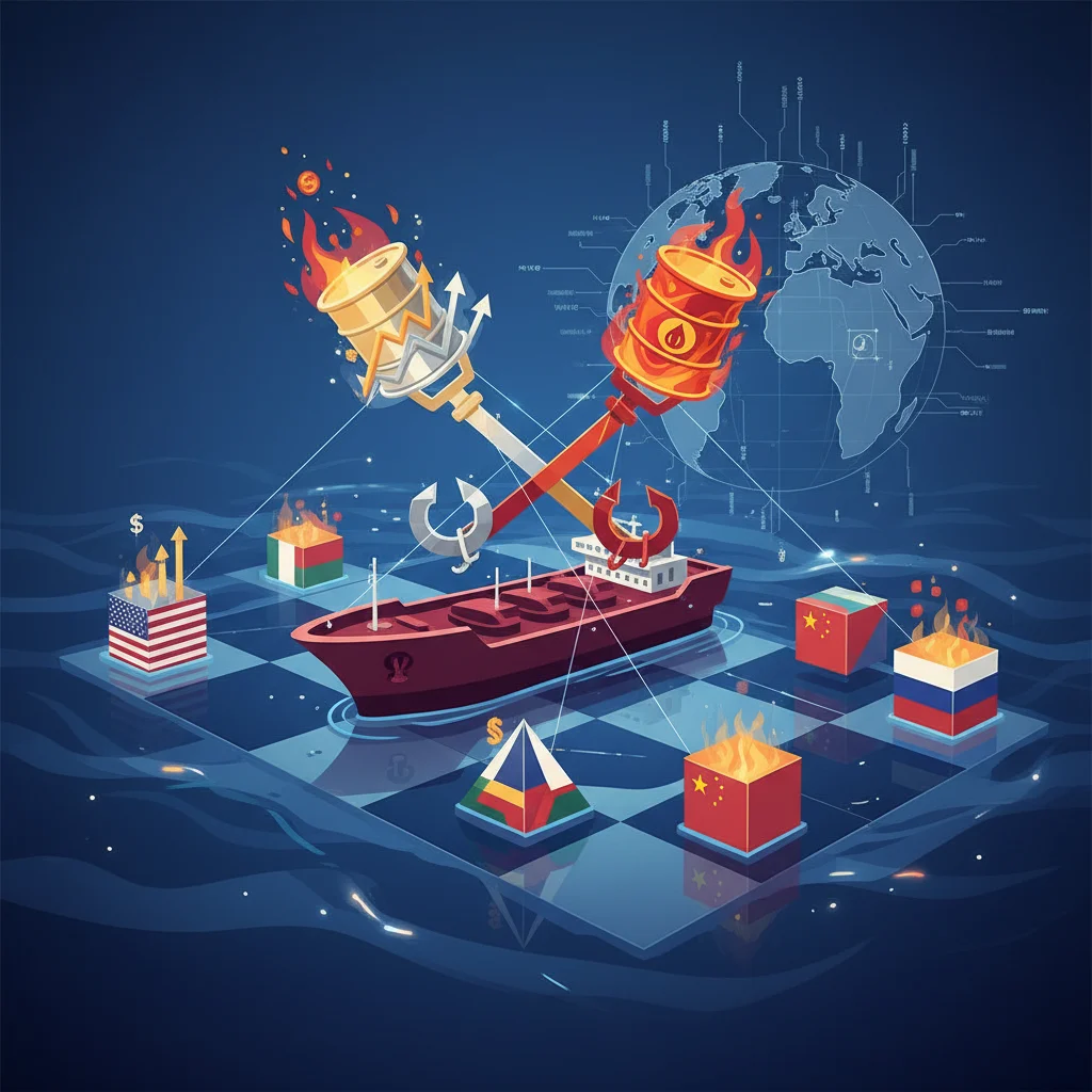Geopolitical Chess on the High Seas: How a Seized Oil Tanker Redefines Global Finance and Energy Risks