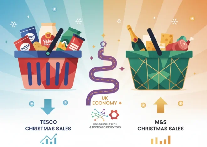A Tale of Two Baskets: What Tesco & M&S Christmas Sales Reveal About the UK Economy