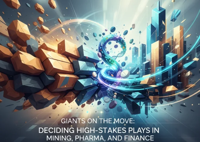 Giants on the Move: Decoding High-Stakes Plays in Mining, Pharma, and Finance