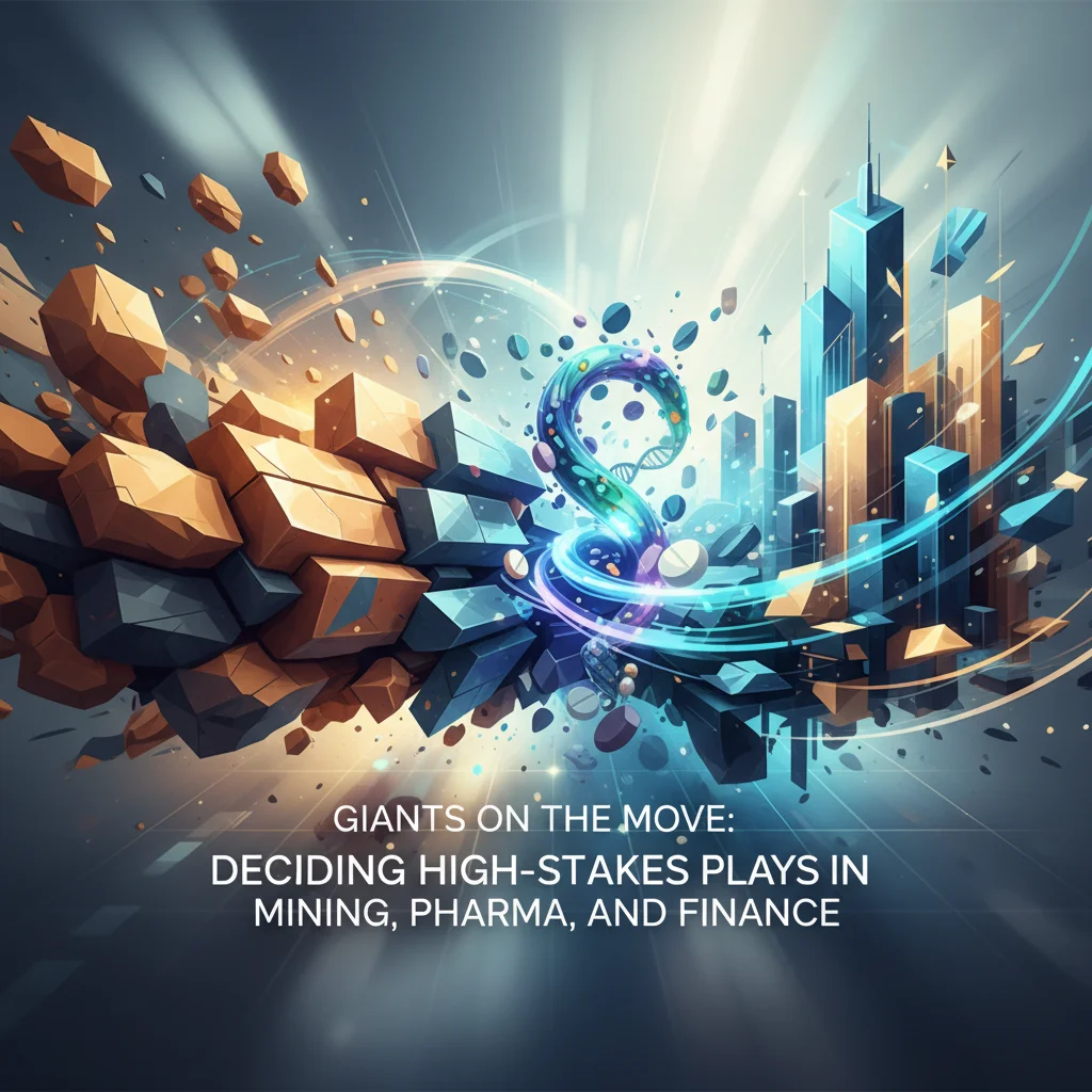 Giants on the Move: Decoding High-Stakes Plays in Mining, Pharma, and Finance