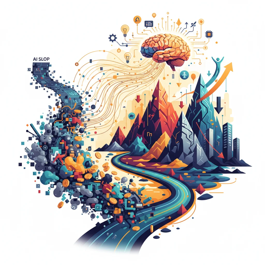 Beyond the Ticker: Navigating a World of AI Slop, Economic Extremes, and Human Genius