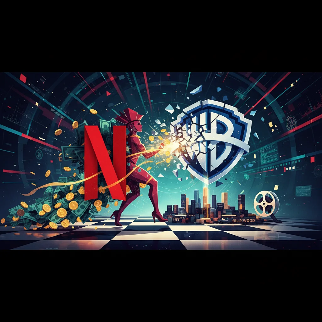 Netflix Goes All-In: The All-Cash Gambit to Conquer Warner Bros. Discovery and Reshape Hollywood