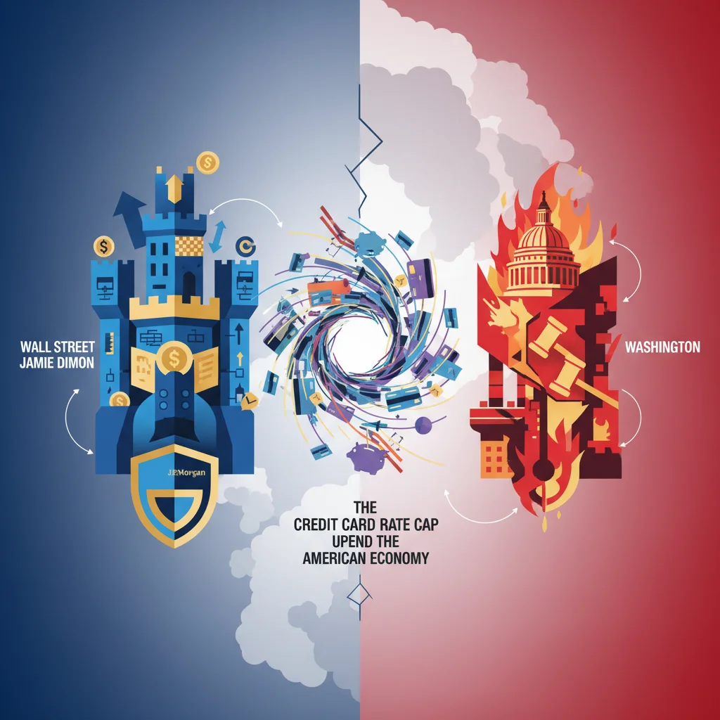 The Dimon-Trump Standoff: Why a Credit Card Rate Cap Could Upend the American Economy