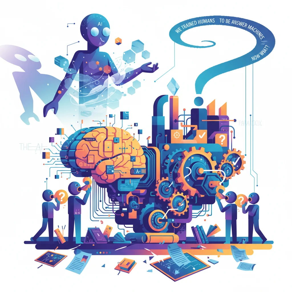 The AI Paradox: We Trained Humans to Be Answer Machines. Now What?